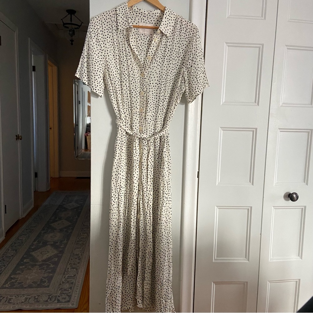 PART TWO tie waist shirt dress